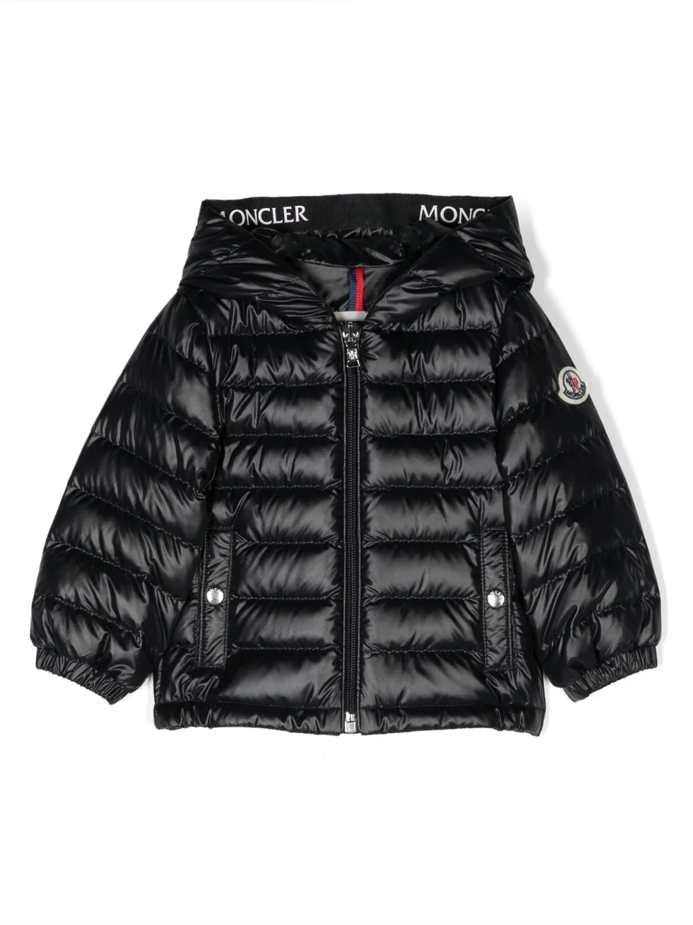 

Пуховик Sesen с капюшоном Moncler Enfant, синий