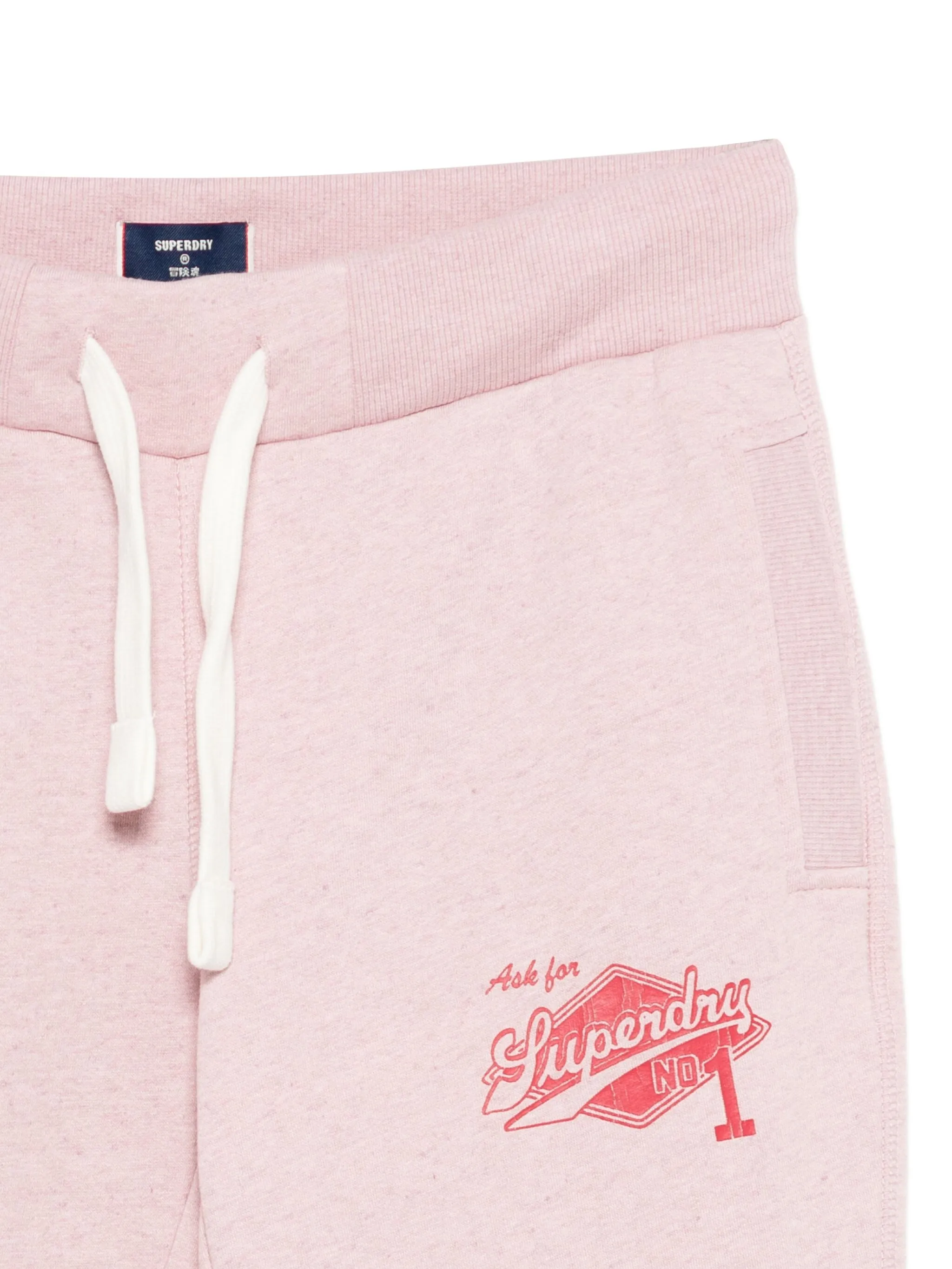 Брюки с кулиской Superdry, розовый — фото 3
