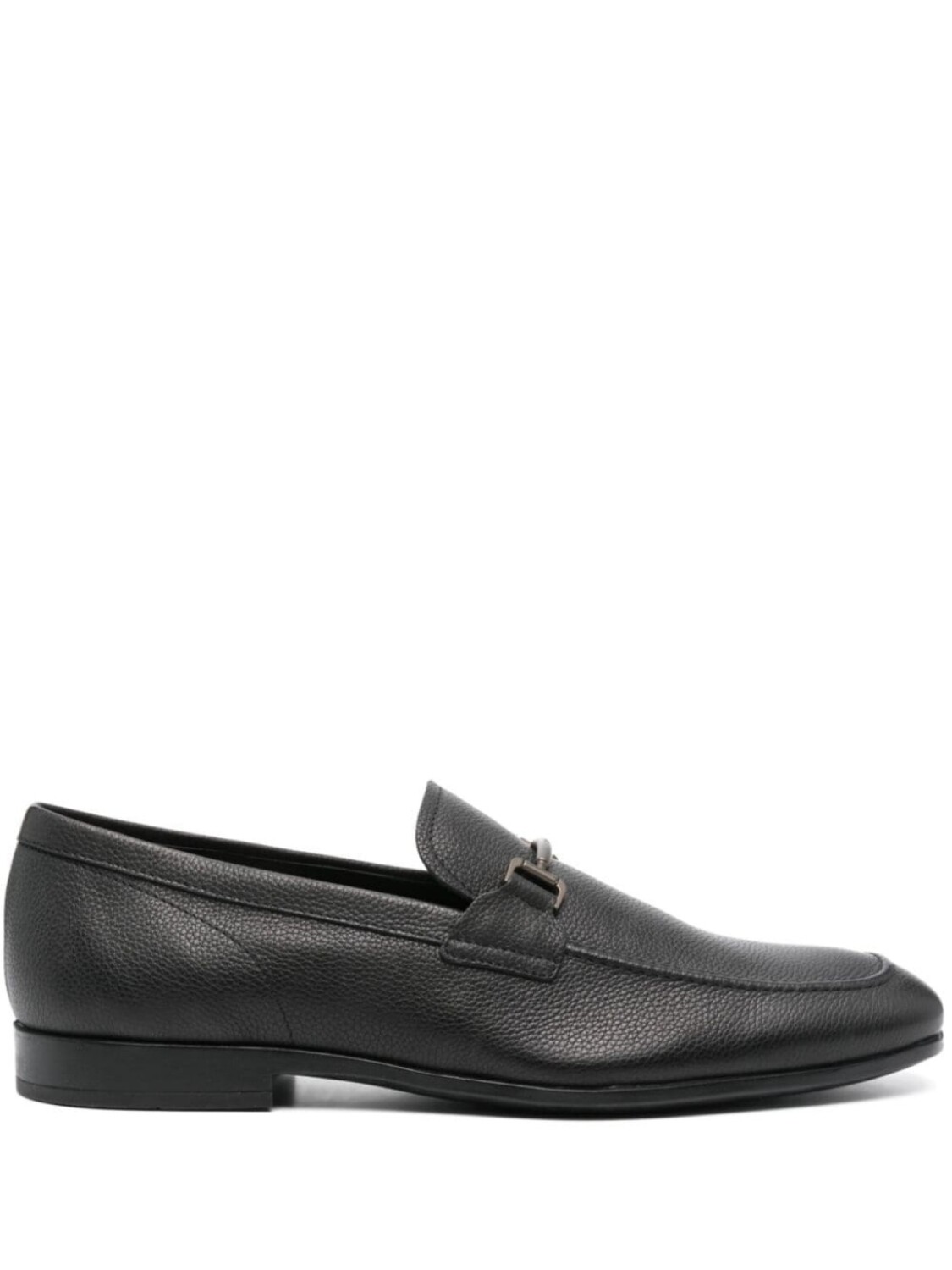 

Tod's лоферы из зернистой кожи, черный