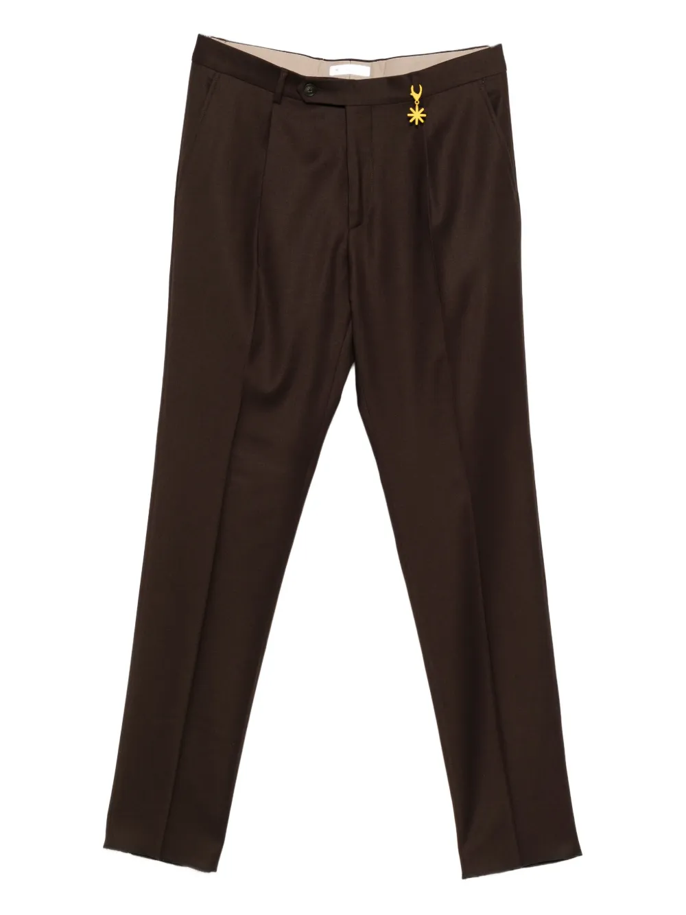 

Фланелевые брюки Manuel Ritz, коричневый