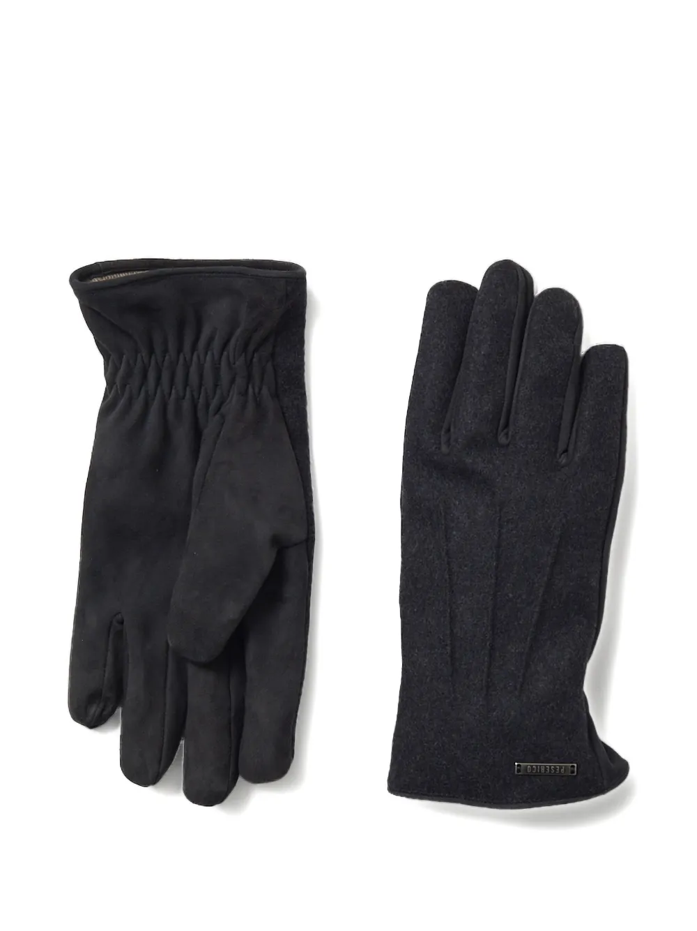 

Перчатки с логотипом Peserico, черный