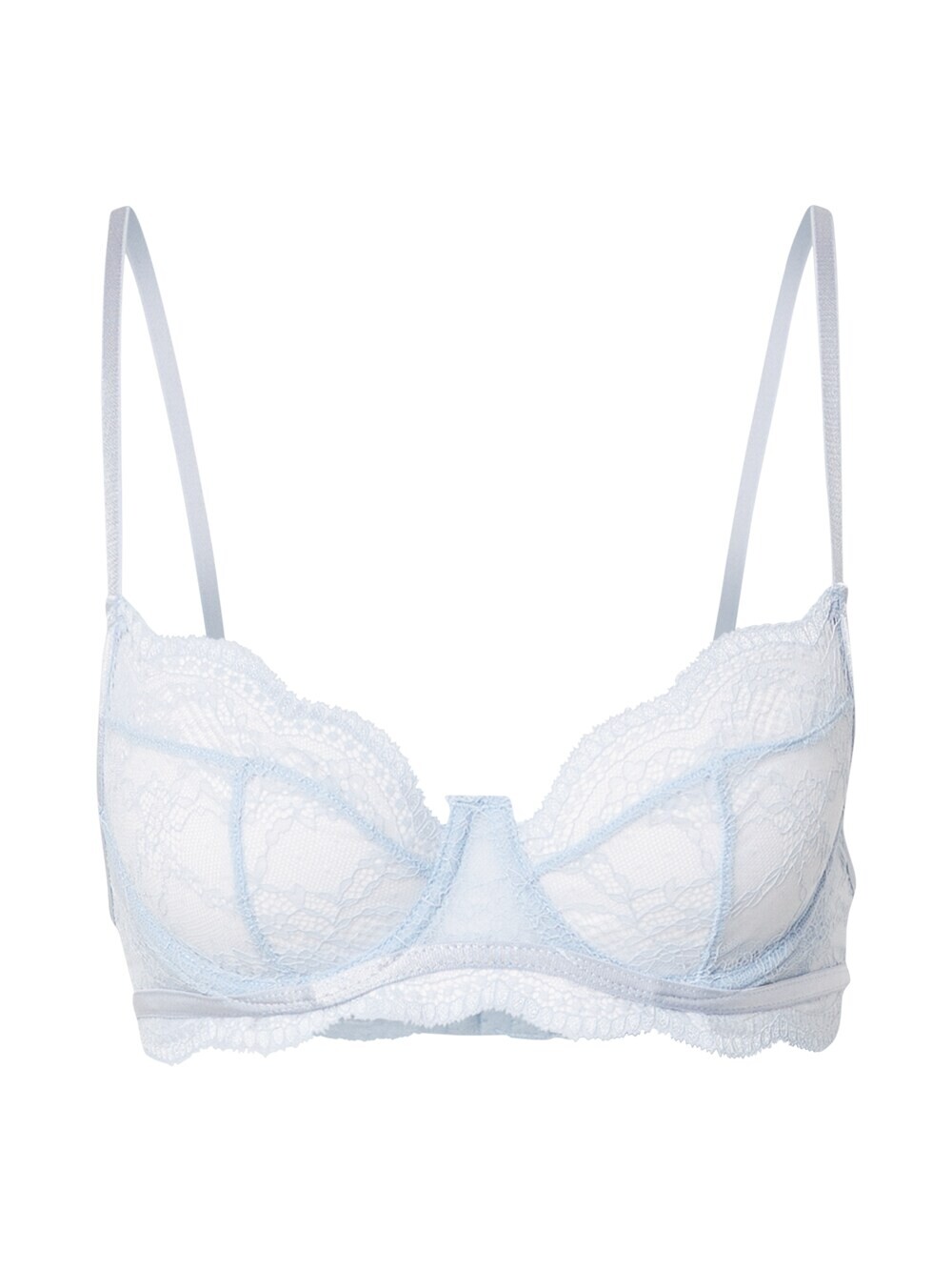 

Бюстгальтер-футболка ABOUT YOU x hunkemöller Isabelle, светло-синий