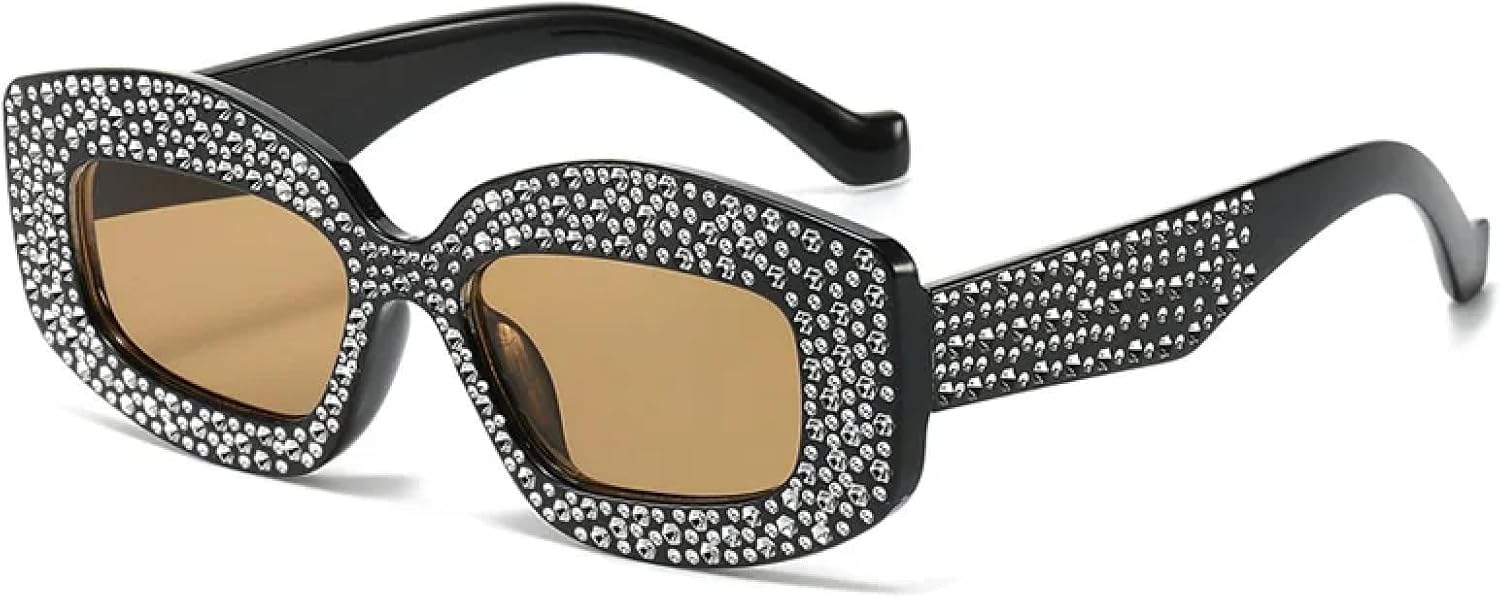 

Солнцезащитные очки с защитой от УФ-излучения UV400 | Легкая оправа | Для женщин и мужчин | Для занятий спортом на открытом воздухе и вождения DSVIGF, Black-lightbrown