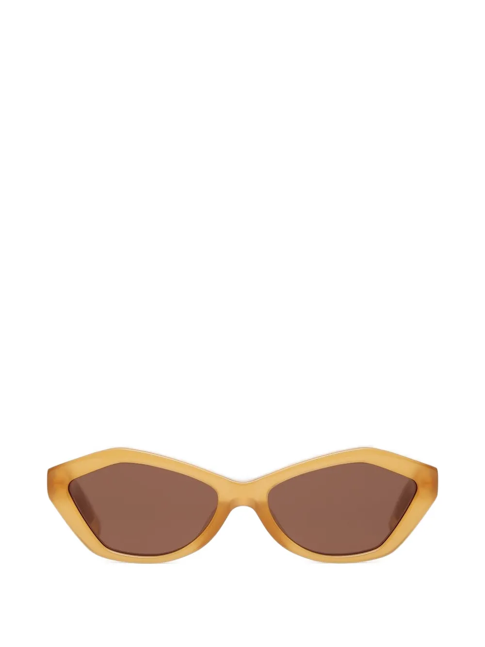 

Солнцезащитные очки Bambino в геометричной оправе Jacquemus, желтый