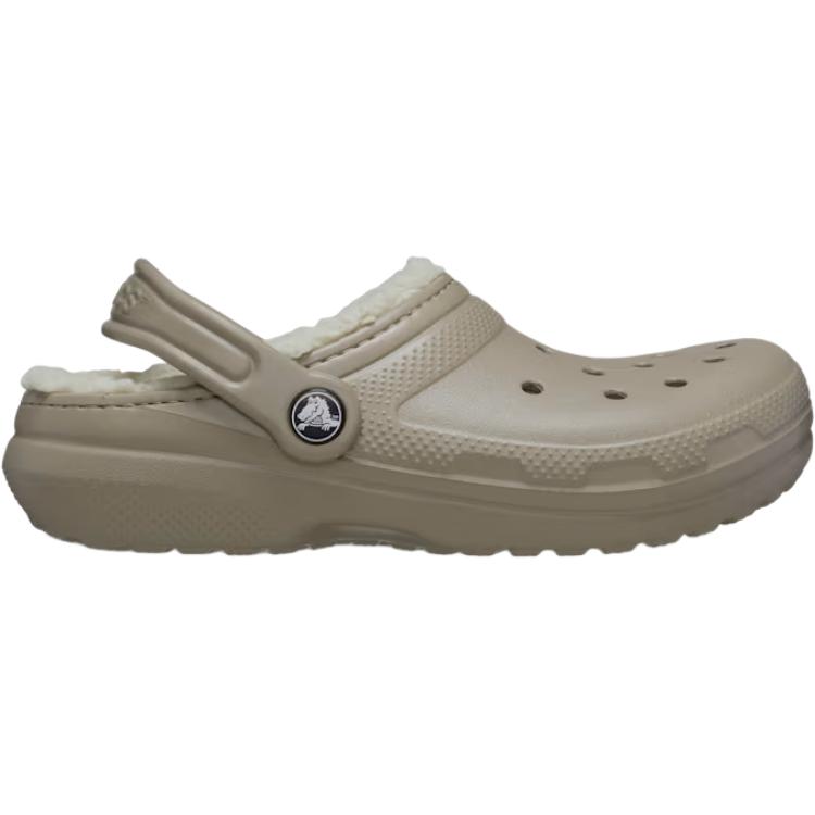 Классические повседневные детские туфли с подкладкой для дошкольников Crocs, серый — фото 3