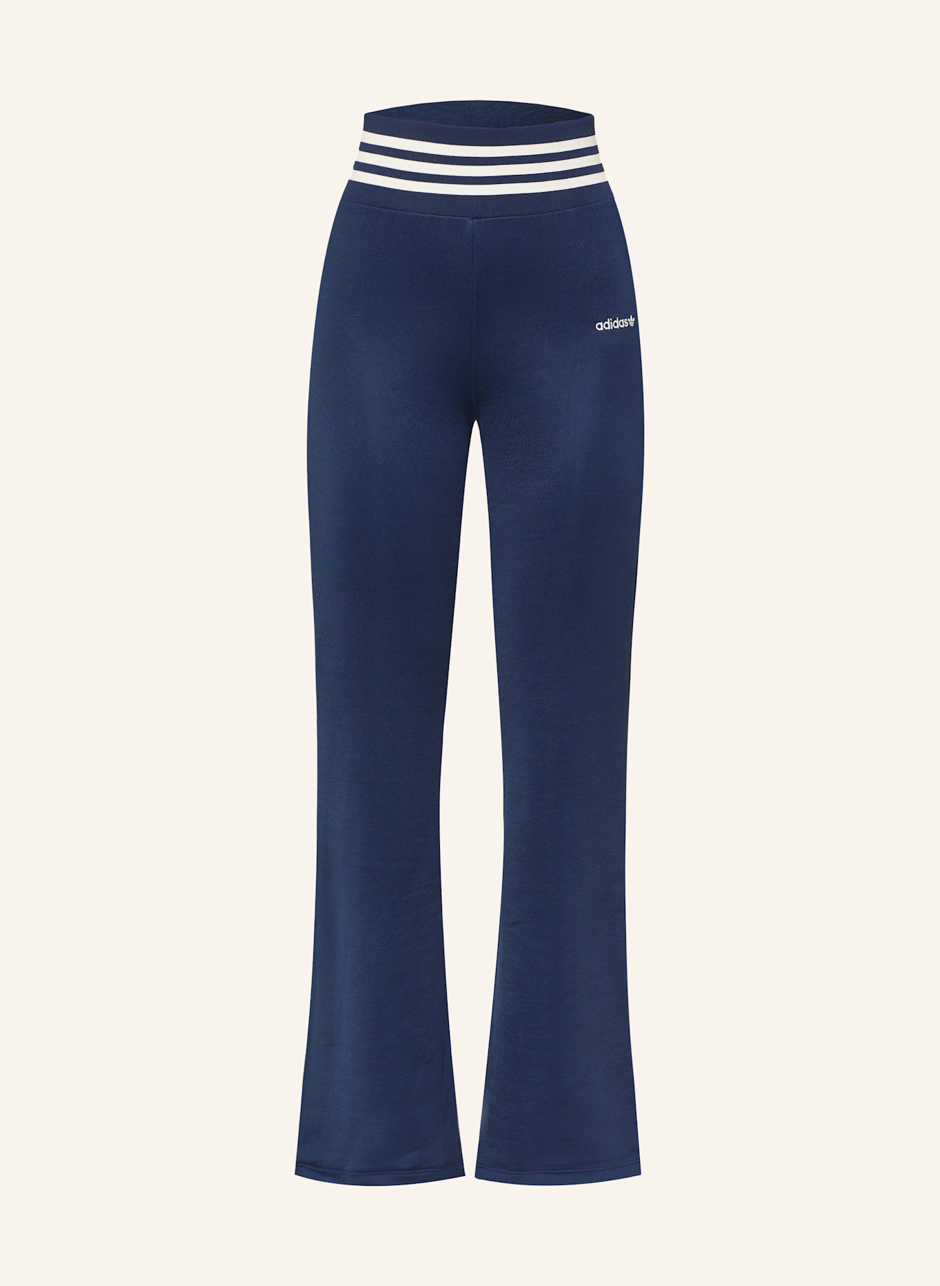 

Спортивные штаны расклешенные брюки Adidas Originals, синий
