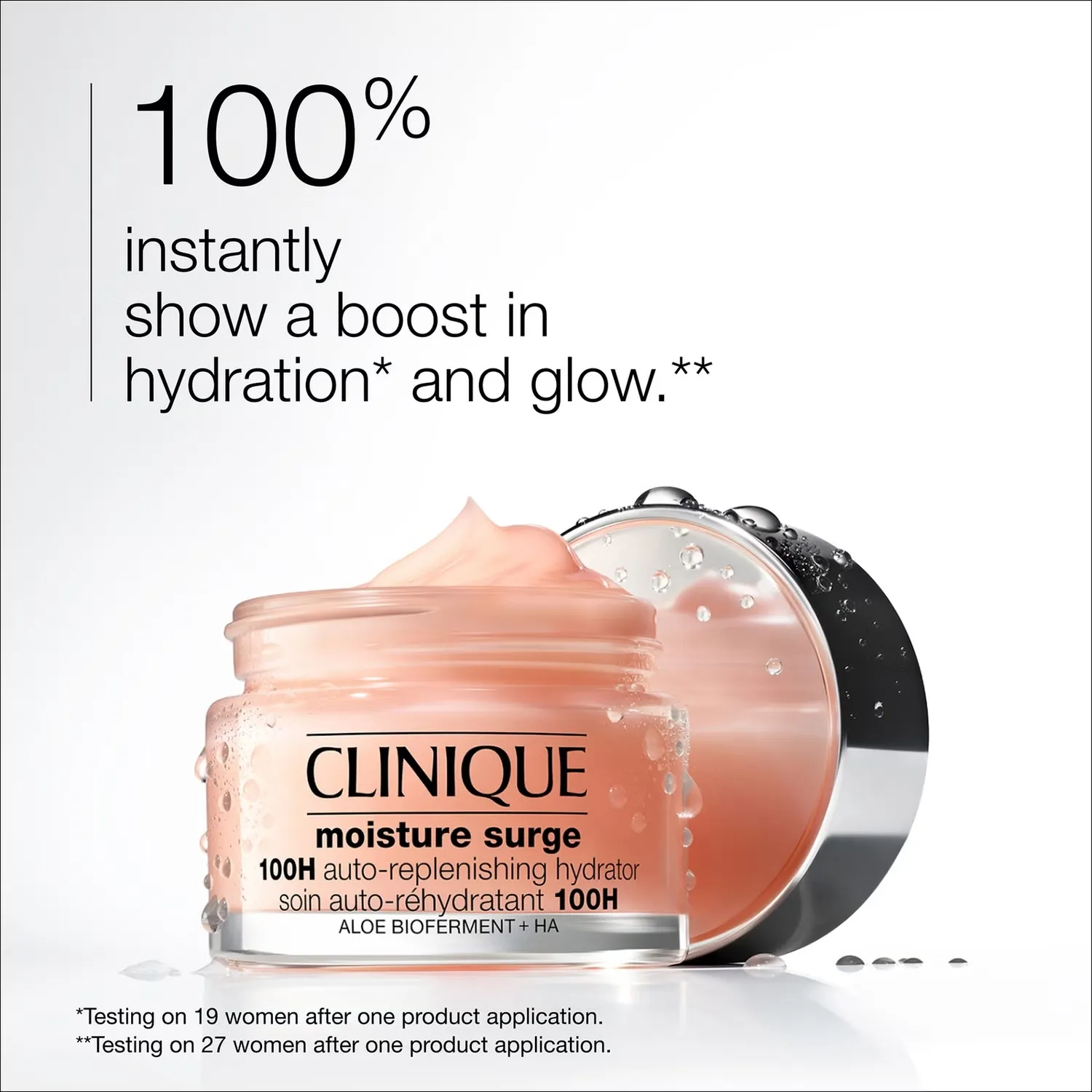 Moisture Surge 100-часовой автопополняющий увлажняющий крем, 50 мл Clinique — фото 2