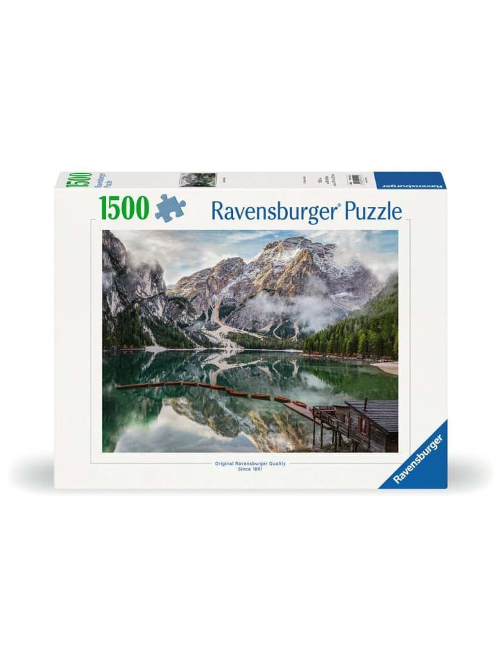 

Пазл Ravensburger, 1500 деталей, Pragser Wildsee, красочный