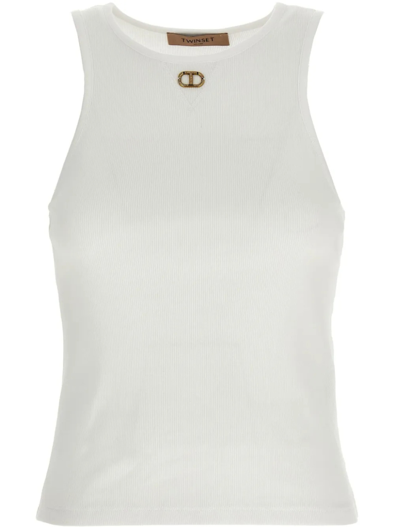 

Майка TWINSET Oval T, белый