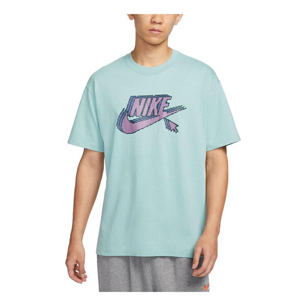 

Футболка Nike Sportswear T-Shirt 'Green Purple', зеленый