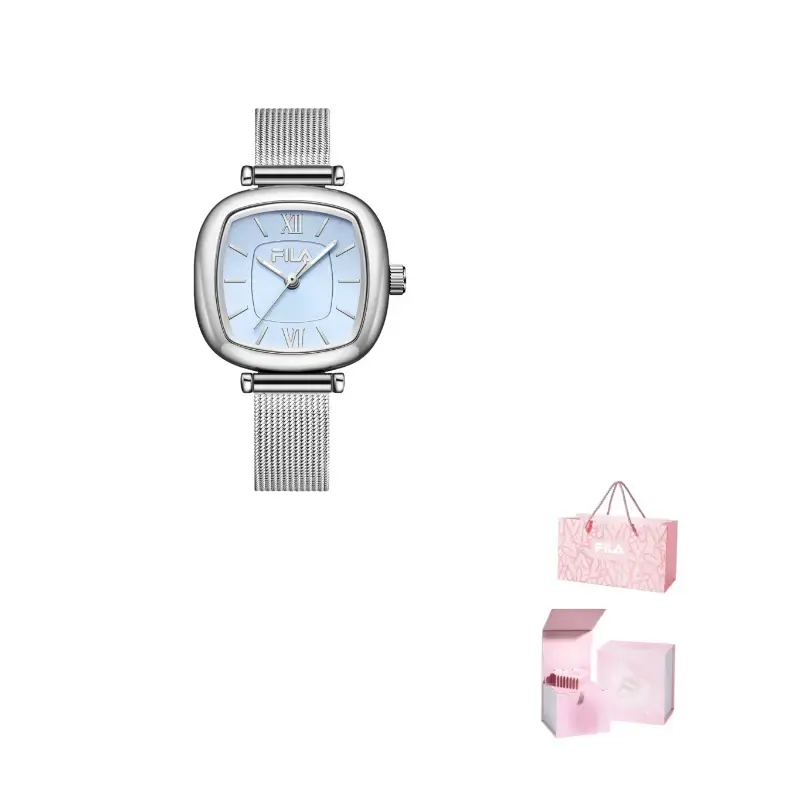 

FILA Современные ретро наручные часы кварцевый механизм ремешок из сплава синий циферблат женские часы