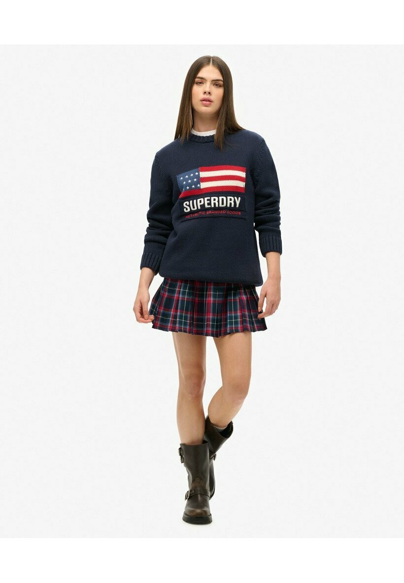 

Джемпер VINTAGE ATHLETIC Superdry, синий