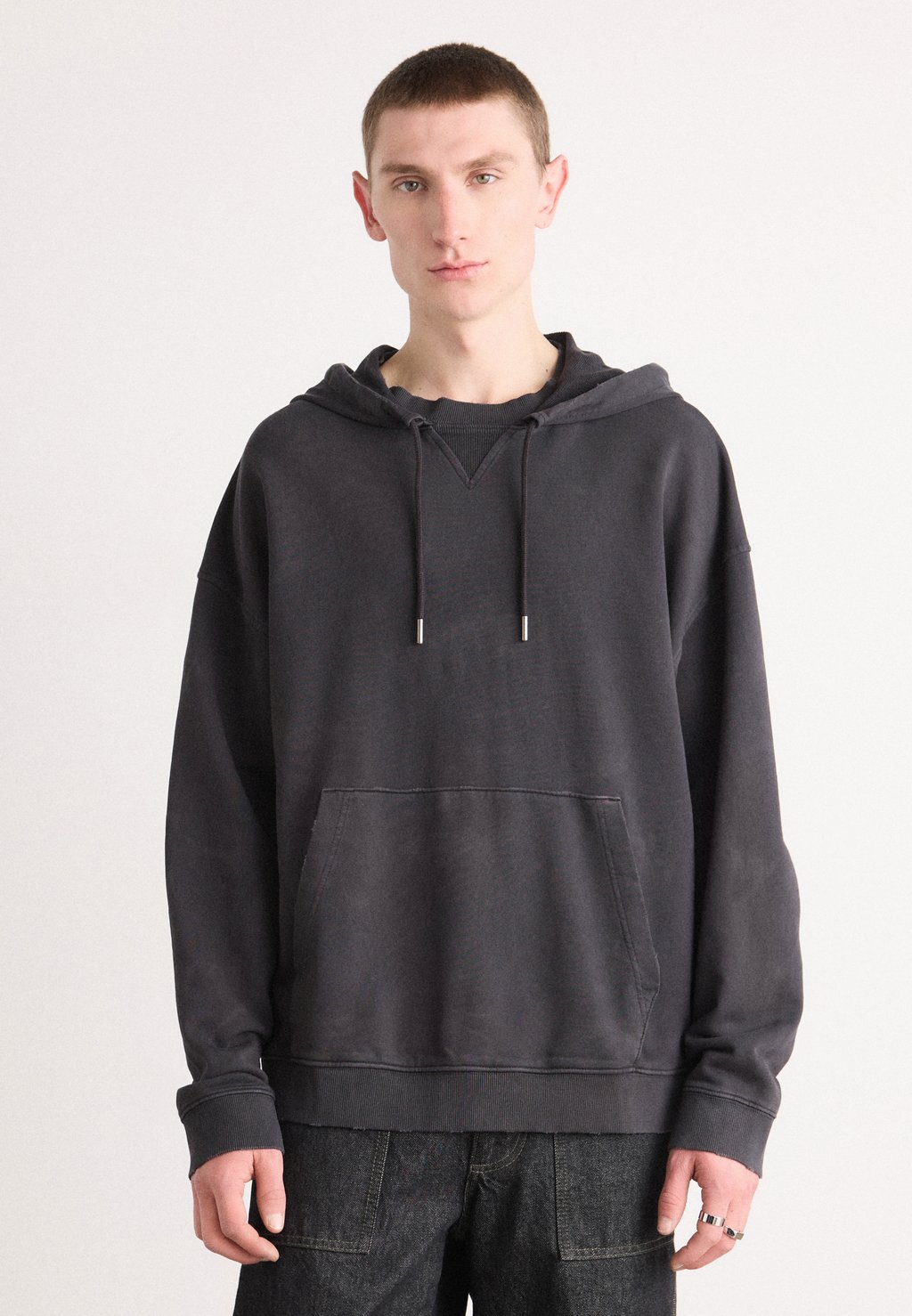 

Толстовка с капюшоном NUSTROODY - Sweatshirt HUGO, черный