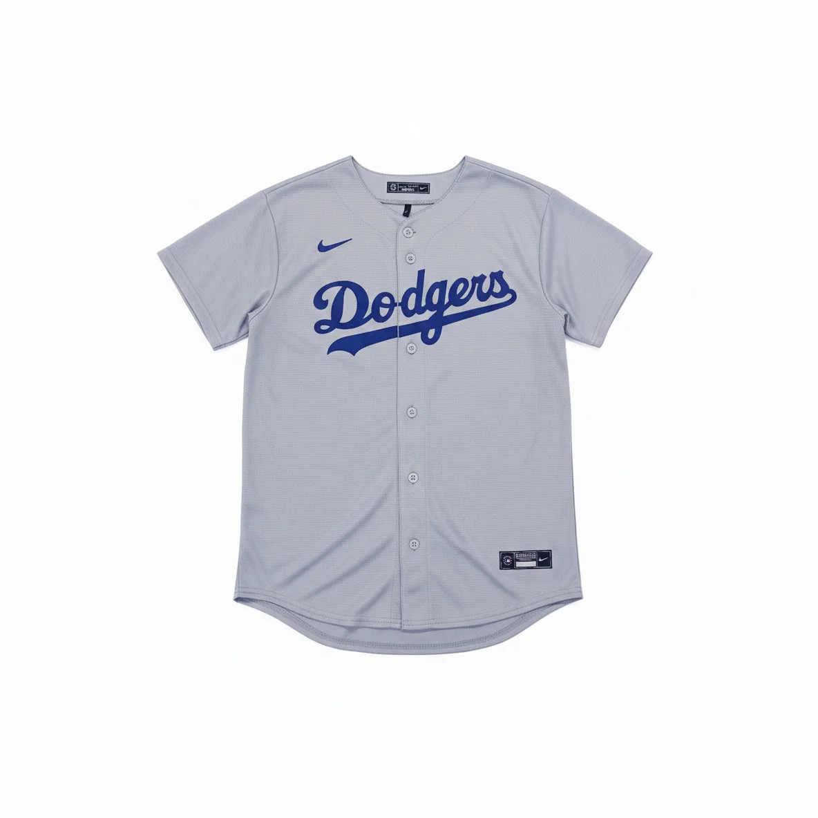 Футболка X MLB Kids с круглым вырезом Moderate Nike, серый