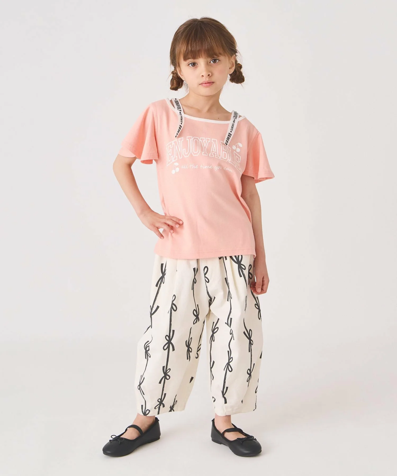 Футболка с короткими рукавами и логотипом Ever Closet, Salmon pink — фото 3