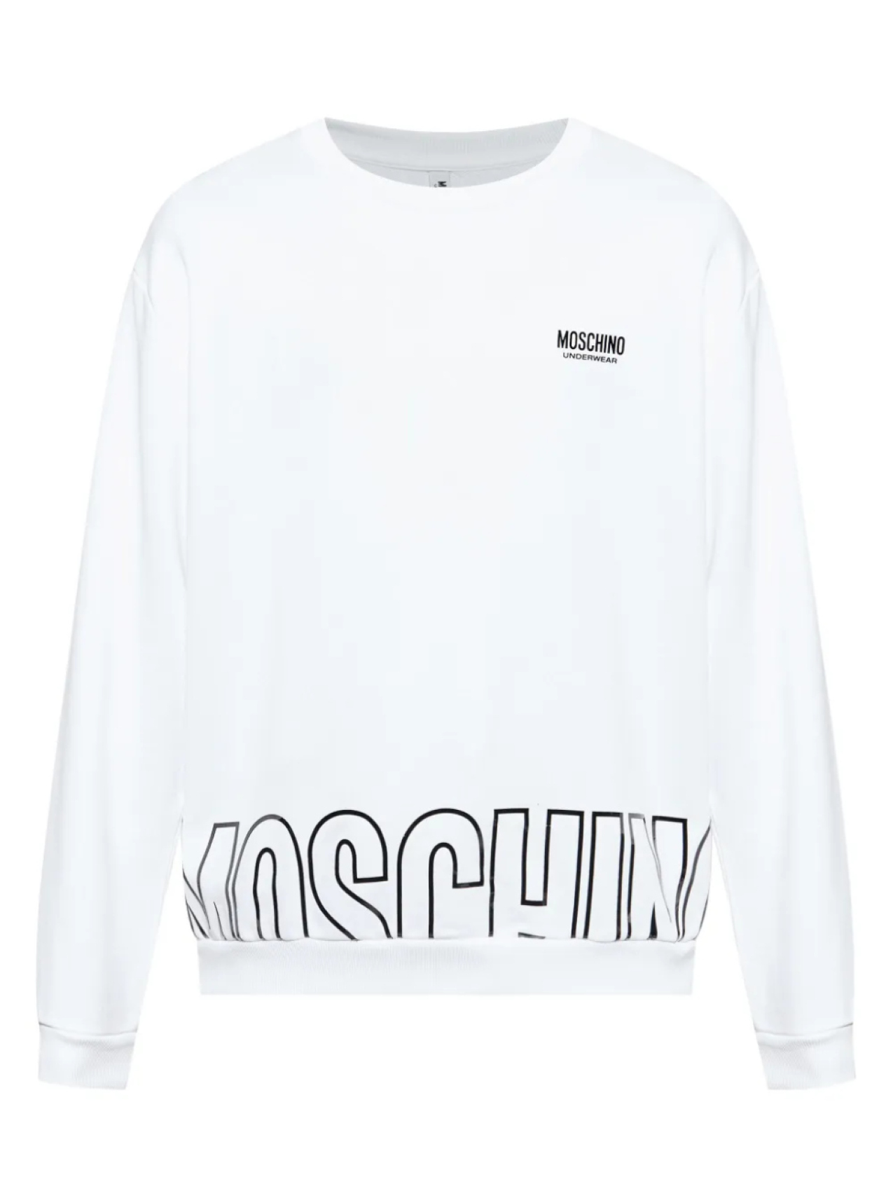 

Толстовка с логотипом Moschino, белый