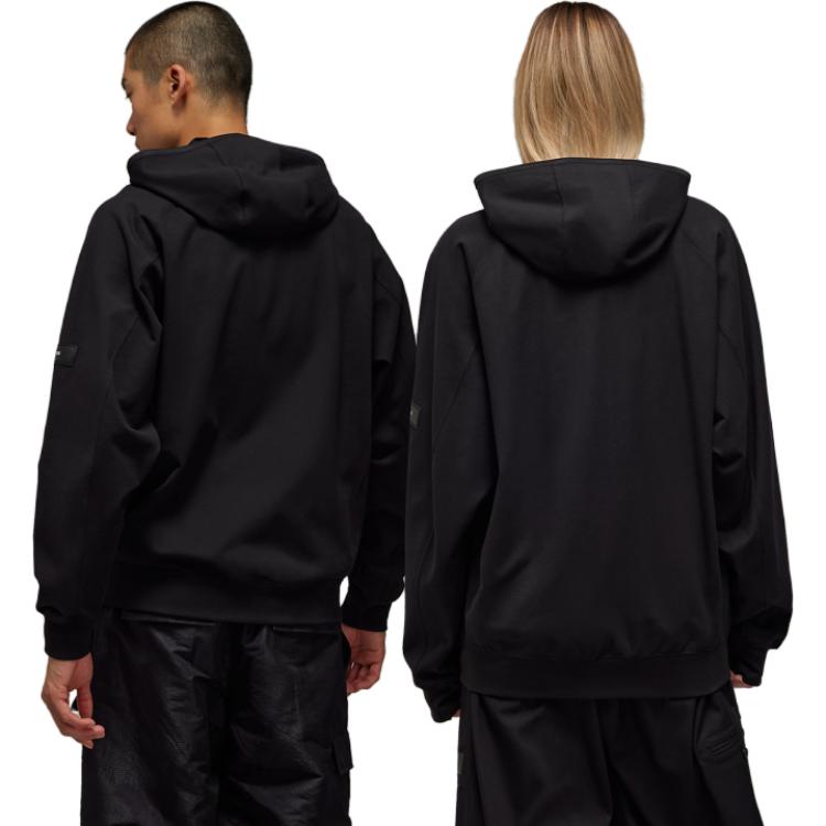 Y-3 Толстовка с молнией Y 3 Stretch Terry, Black — фото 4