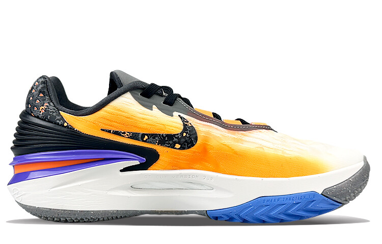 

Баскетбольные кроссовки Air Zoom GT Cut 2 унисекс с низким верхом оранжевого цвета Nike