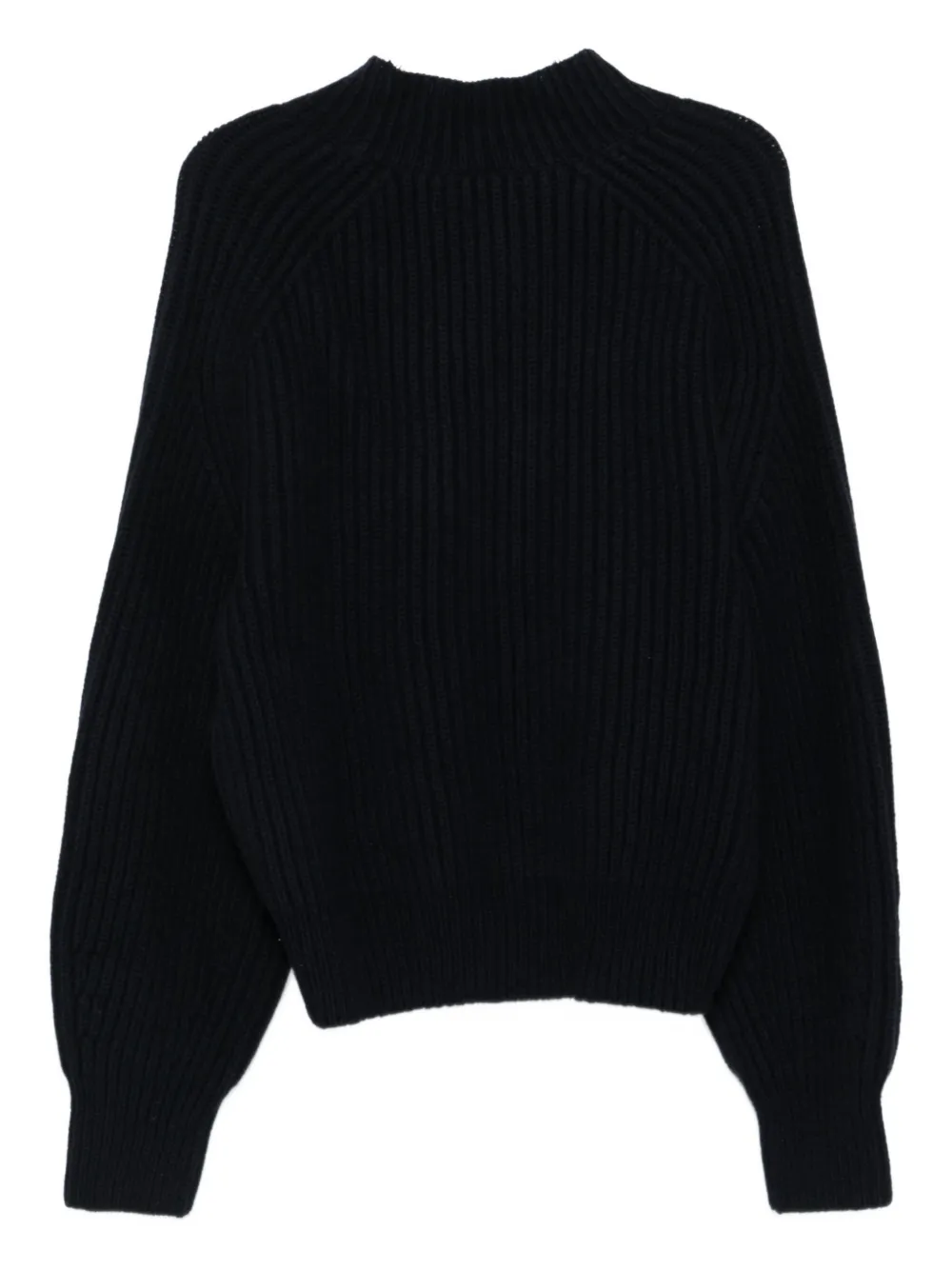 

Вязаный джемпер в рубчик Flamand Soeur, синий