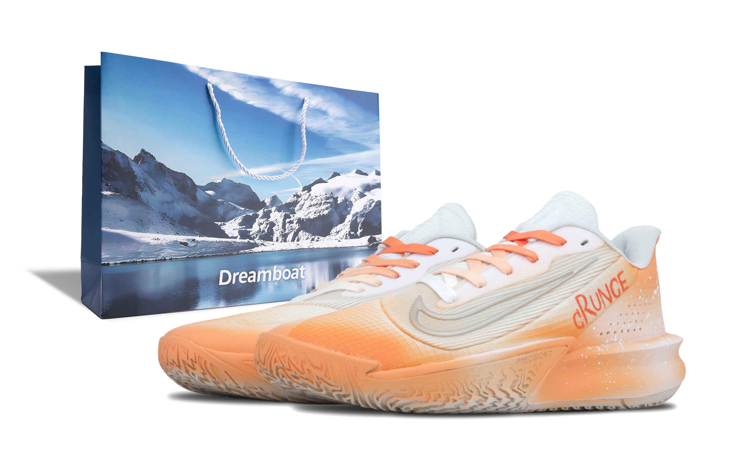 

Nike Баскетбольные кроссовки Precision 7, низкие, белые, мужские