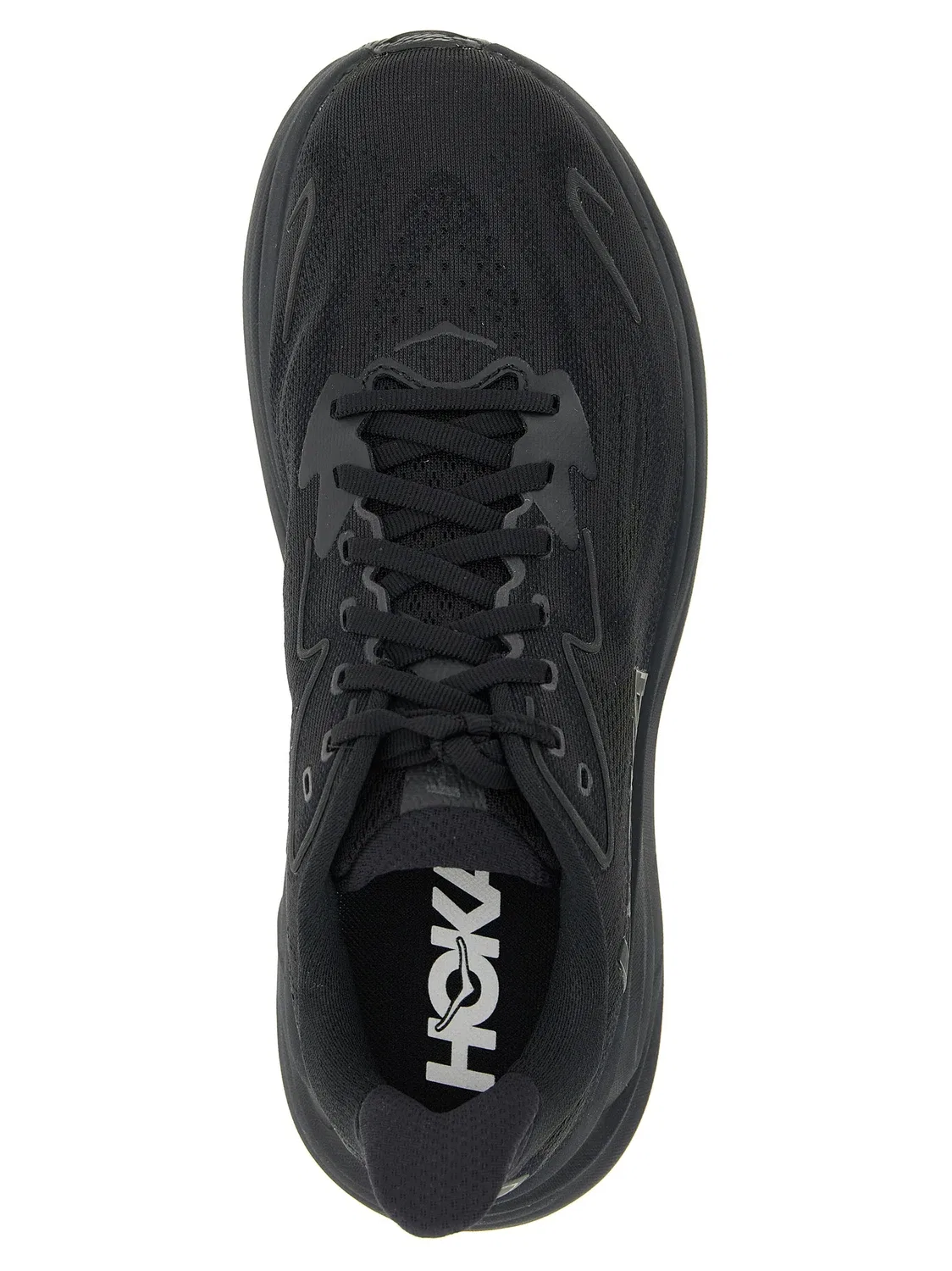 Кроссовки «Клифтон 10» Hoka One One, черный — фото 4