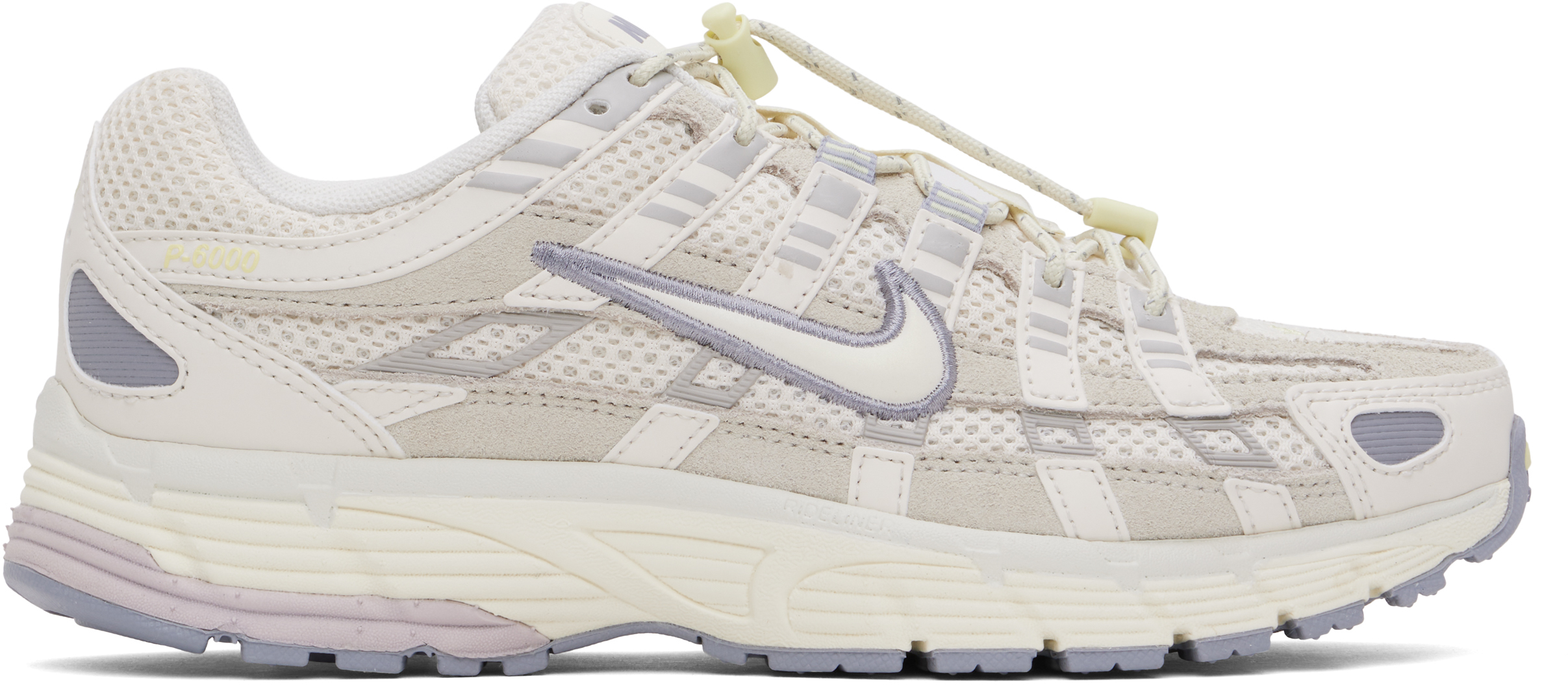 Кроссовки Off-White P-6000 Premium Nike, Light bone/Cement grey/Platinum violet