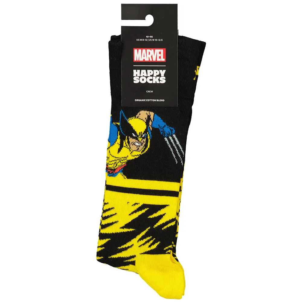 

Носки Happy Marvel wolverine, черный