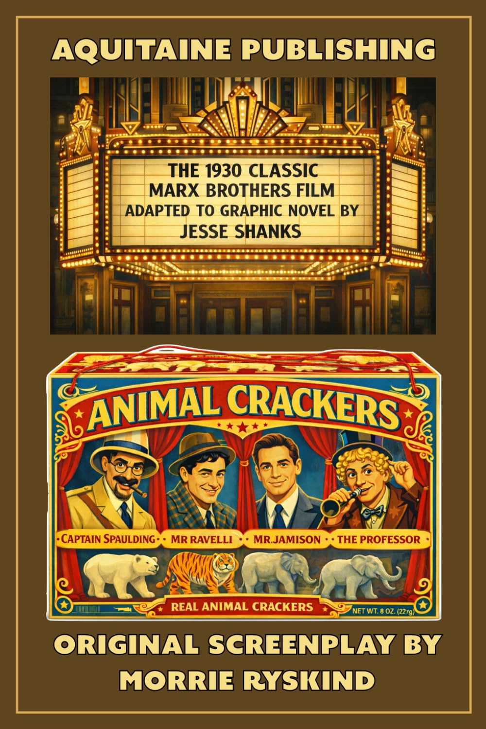 

The Marx Brothers in Animal Crackers: Graphic Novel Adaptation of the Legendary Comedy Film (Independently published)