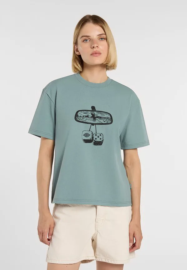 

Футболка с принтом polk ss tee Dickies, Stormy Sea, Синий, Футболка с принтом polk ss tee Dickies, Stormy Sea