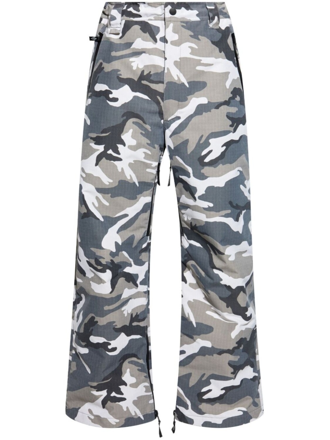 

Лыжные брюки прямого кроя Balenciaga, серый