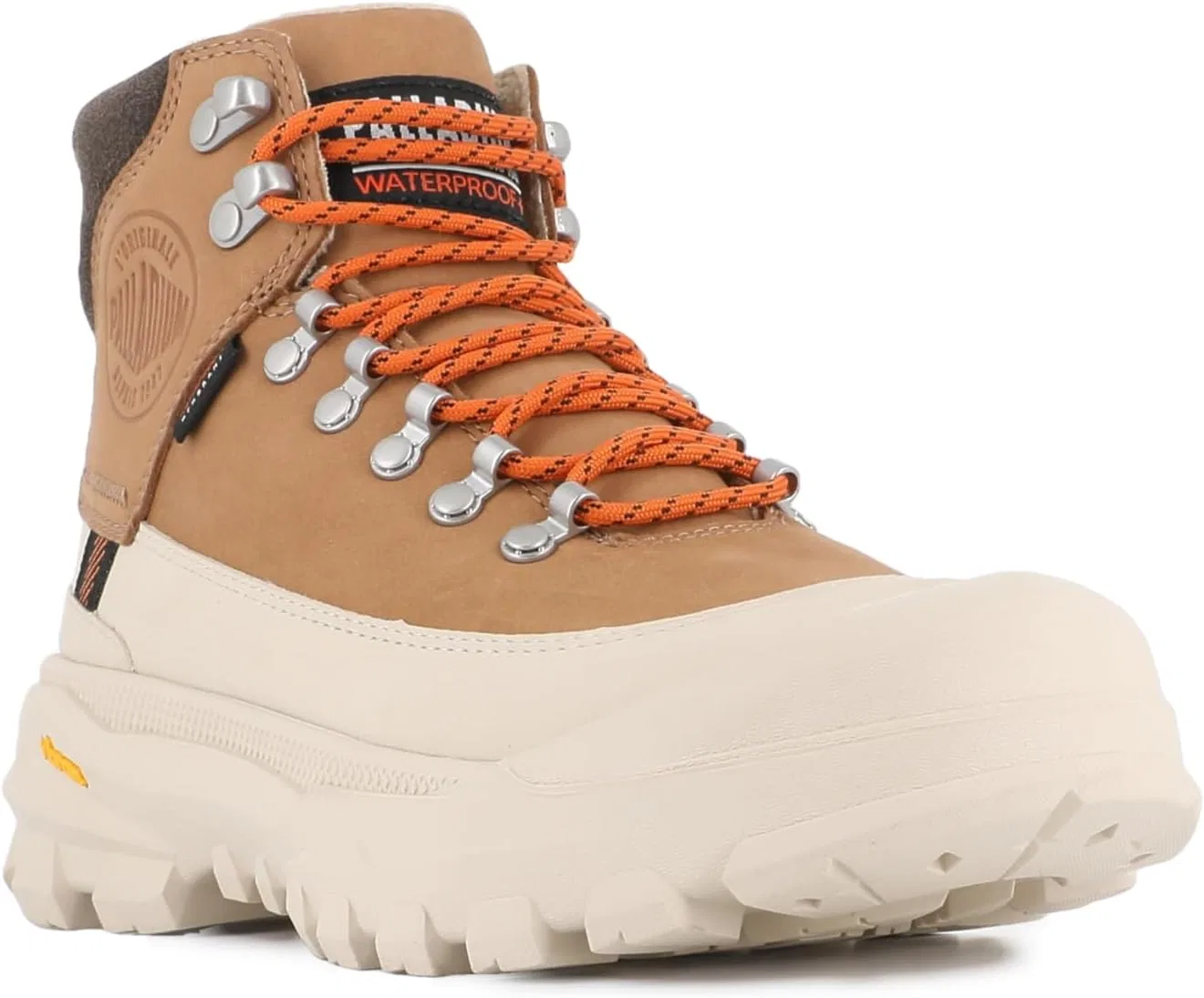 Ботинки Palladium Unisex Pallarder Thins WP+ Ankle Boot, Dear Brown Milk — фото 3