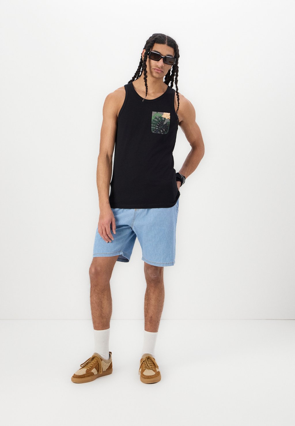 

Майка JJHAWAII POCKET TANK 2 PACK Jack & Jones, черный