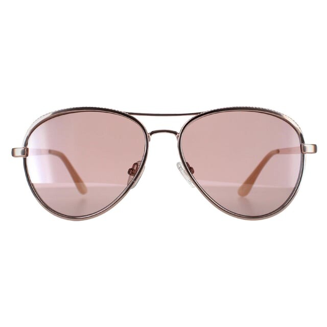 

Женское блестящее розовое бордовое зеркало Aviator gf0350 Guess, желтый