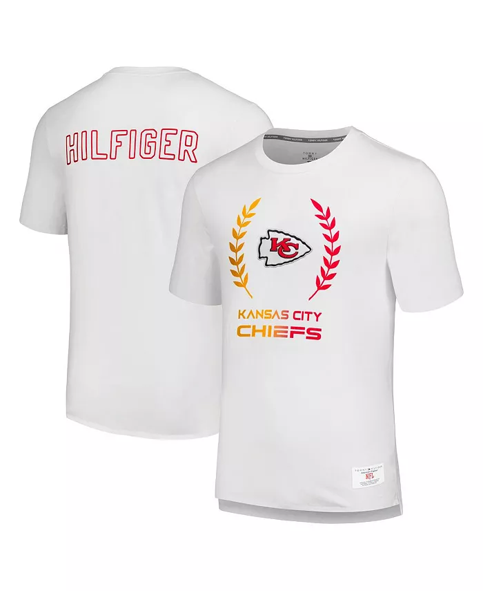 

Мужская белая футболка Kansas City Chiefs Miles Tommy Hilfiger