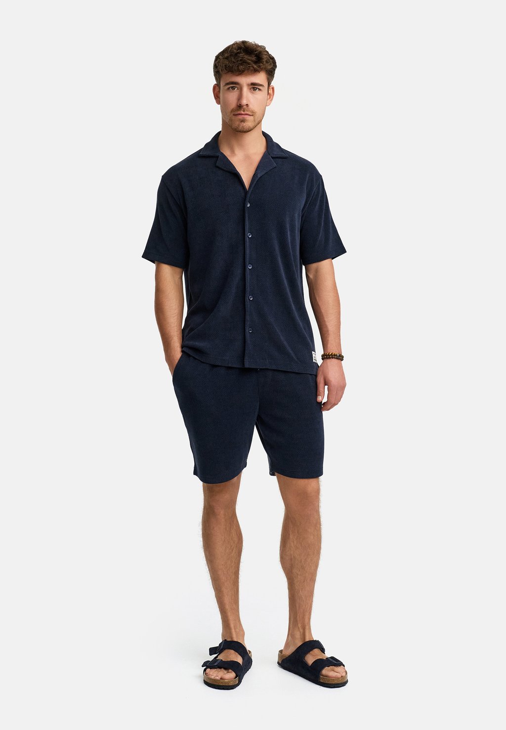

Шорты SET ZANDRO - Shirt INDICODE JEANS, темно-синий