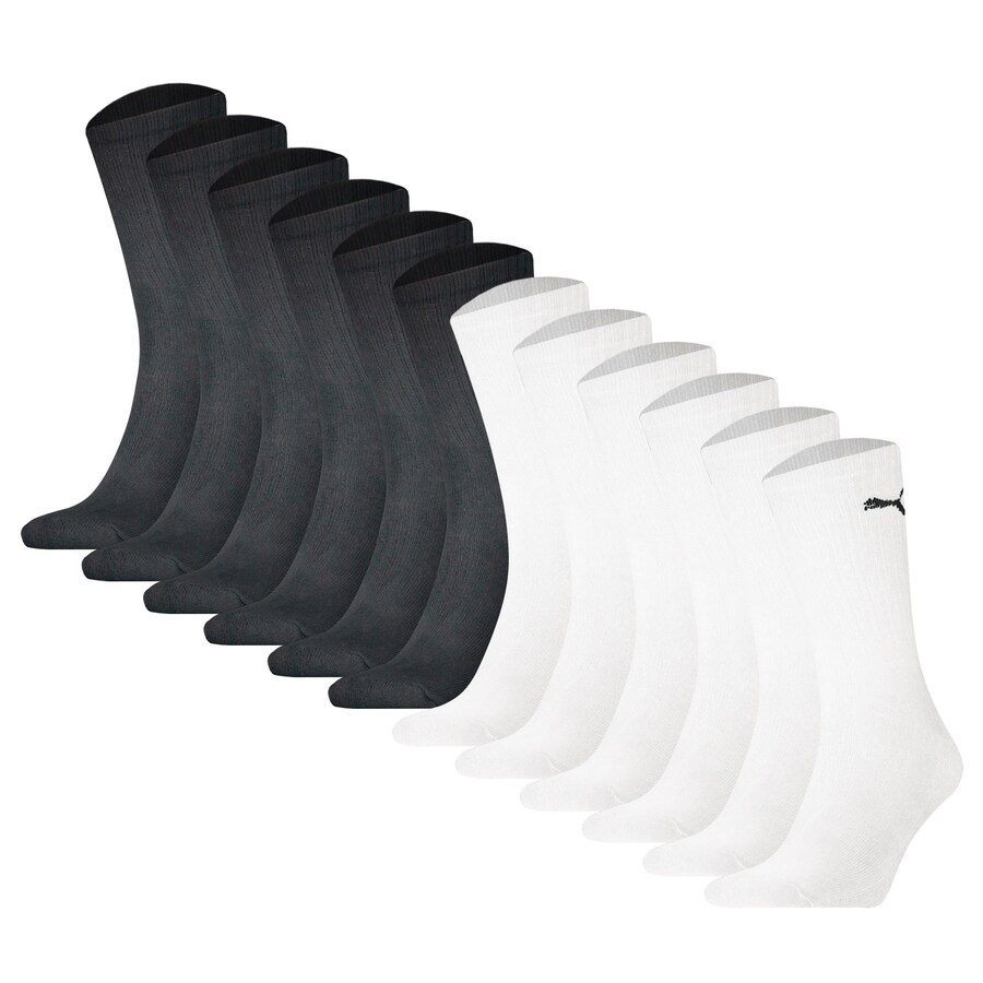 

Спортивные носки PUMA Athletic Socks, черный/белый