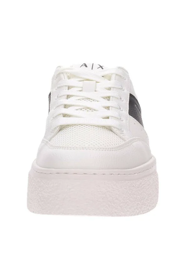 Низкие кроссовки Armani Exchange, Bianco — фото 3