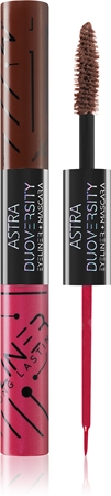 

Тушь и подводка для глаз 2 в 1 Astra Make-up Duoversity, 06 Cyber Barrio 2× 3,5 ml