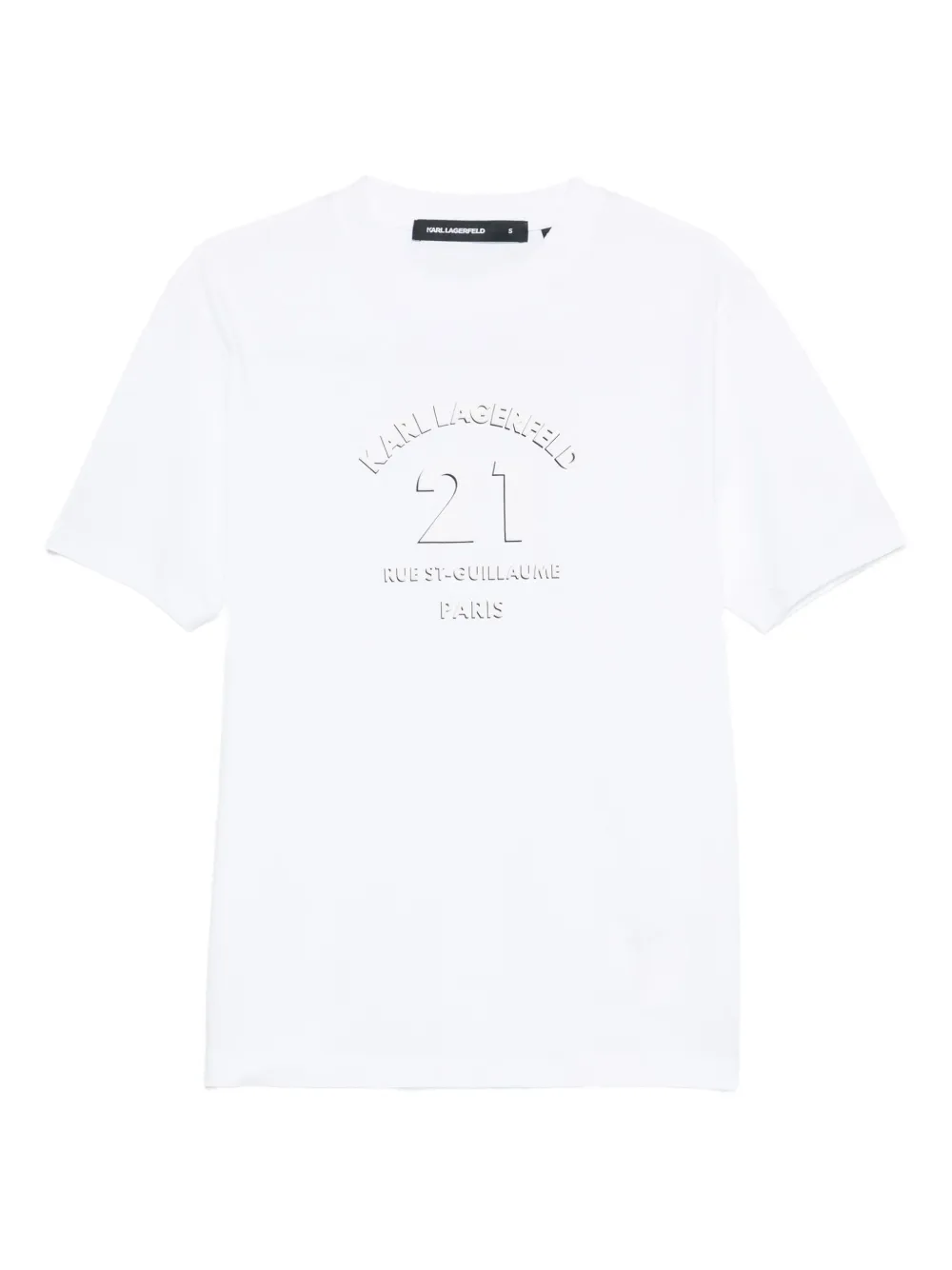 

Футболка с круглым вырезом Karl Lagerfeld Jeans, черный