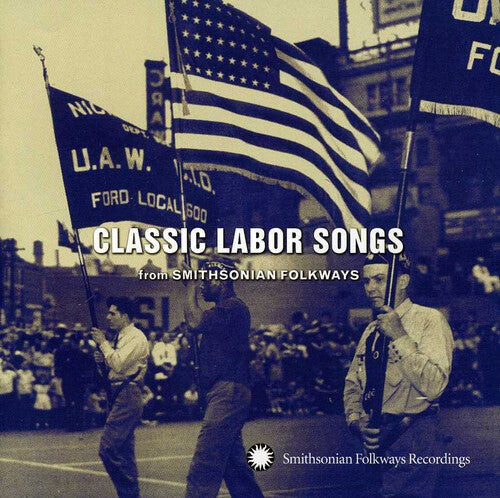 

CD диск Classic Labor Songs From Smithsonian Flokways / Va: Classic Labor Songs From Smithsonian Flokways