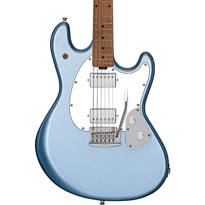 

Электрогитара Sterling by Music Man StingRay SR50 Electric Guitar in Firemist Silver