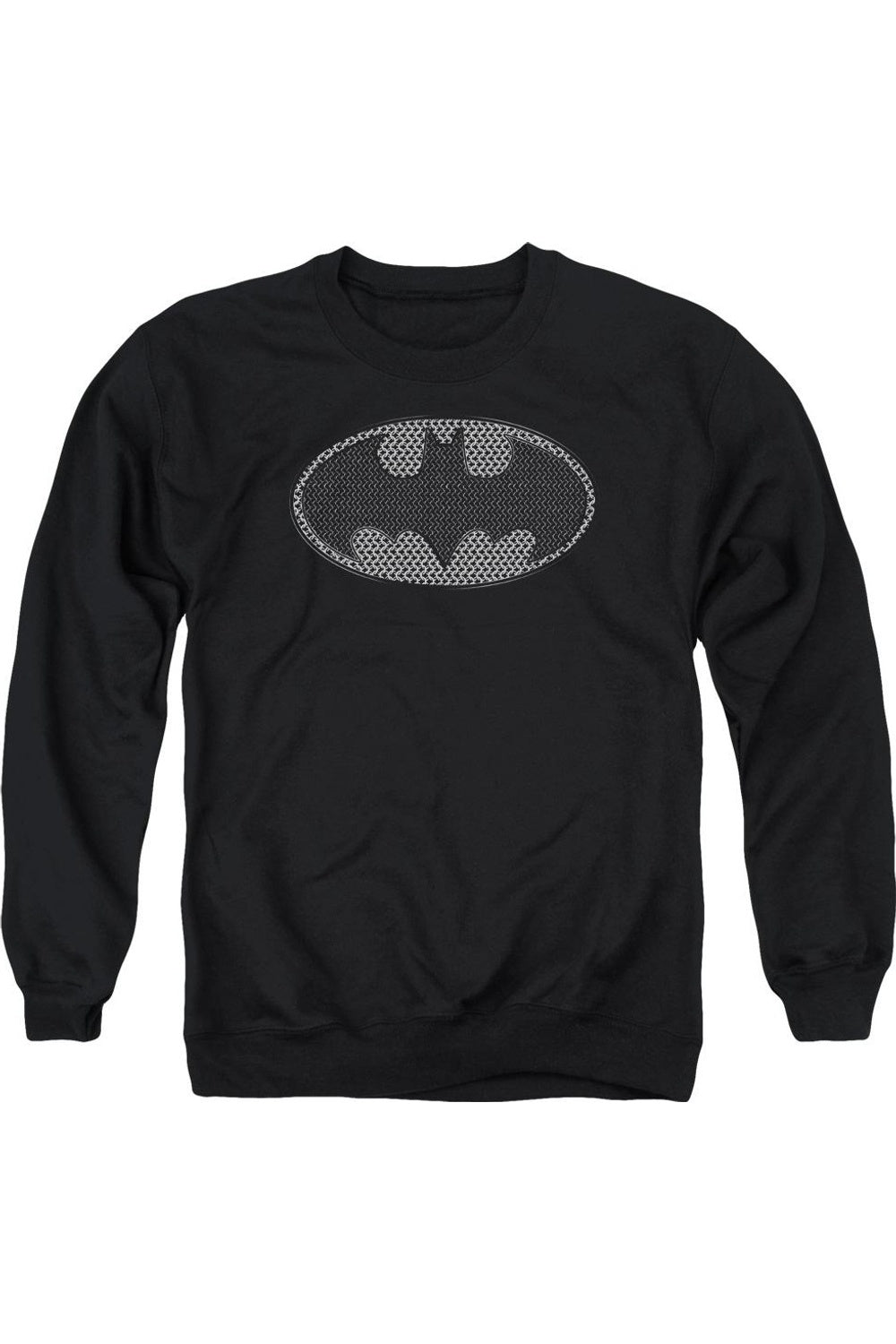

Толстовка Batman Chainmail Shield для взрослых с круглым вырезом Gildan, черный