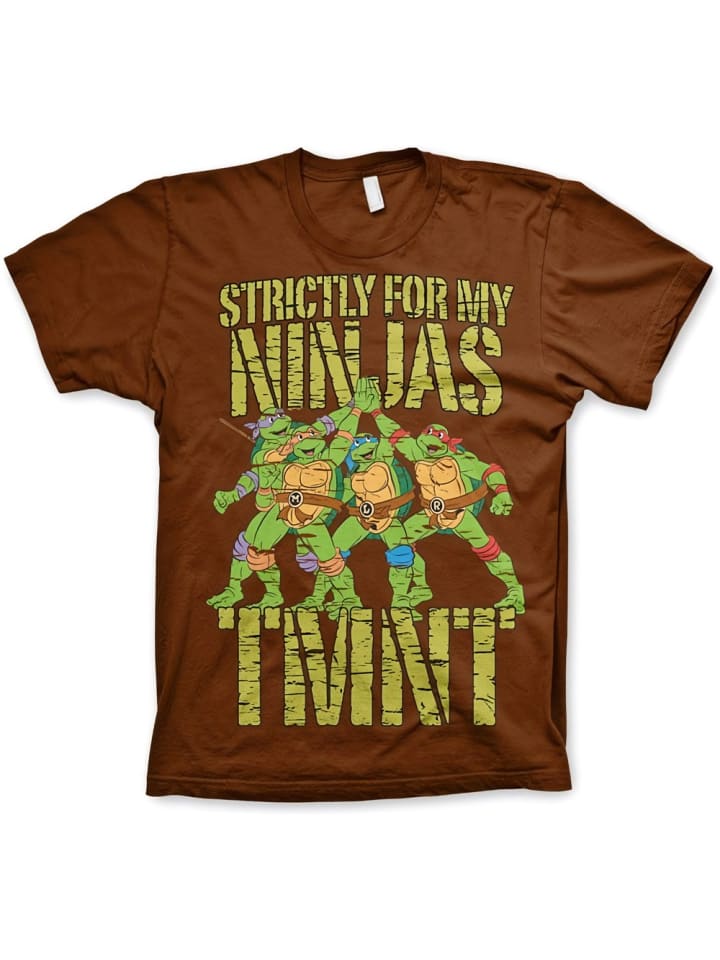 

Футболка Teenage Mutant Ninja Turtles, коричневый