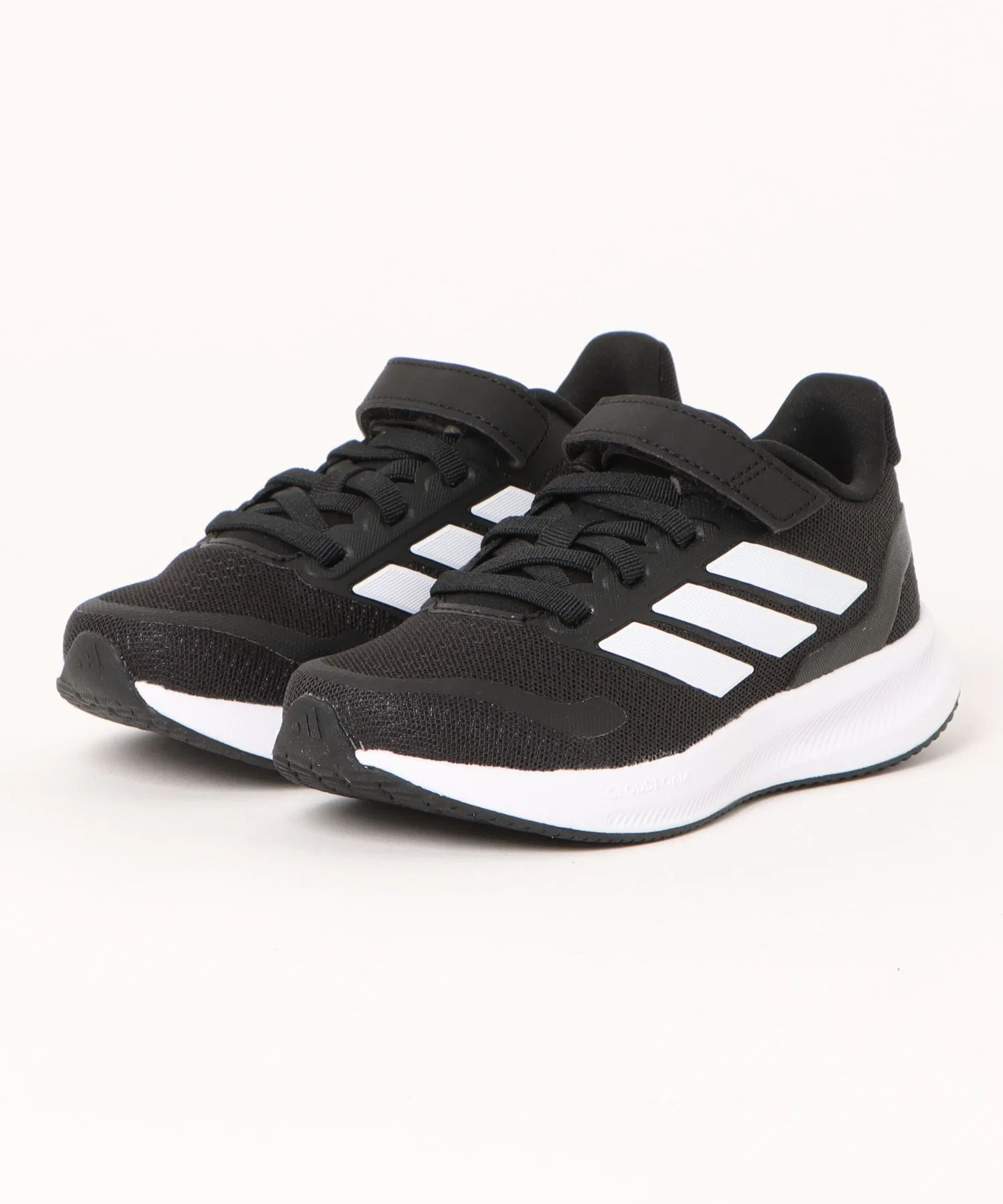 Детские кроссовки adidas CORE FAITO 5.0 EL C чёрно-белые