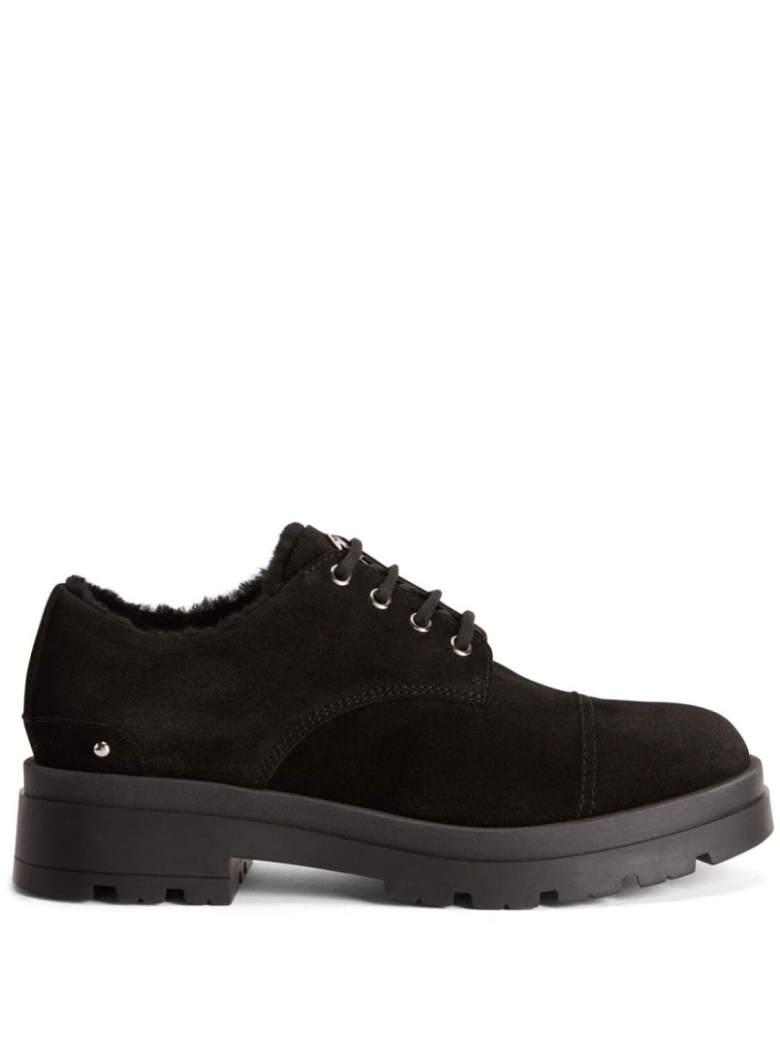 

Giuseppe Zanotti туфли Lapley на шнуровке, черный
