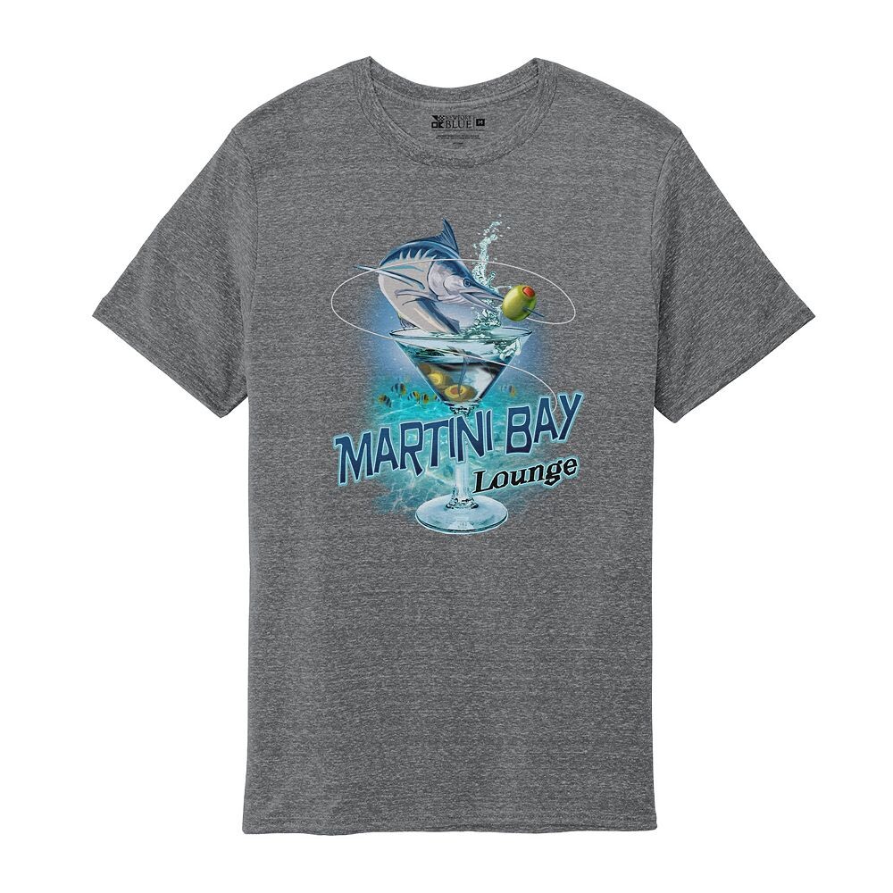 

Мужская футболка с рисунком Martini Bay Licensed Character, цвет Medium Grey