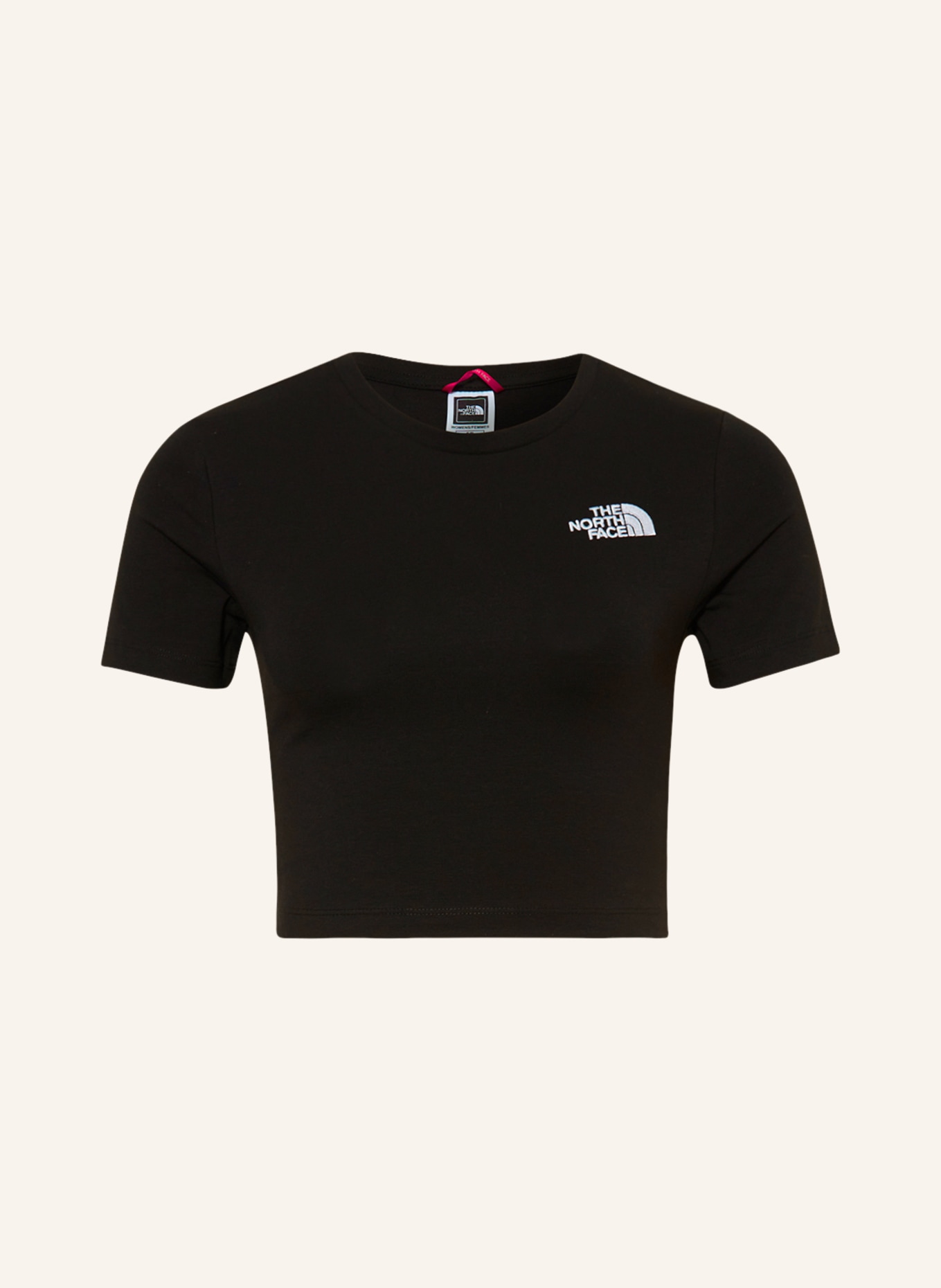 

Укороченная рубашка The North Face, черный