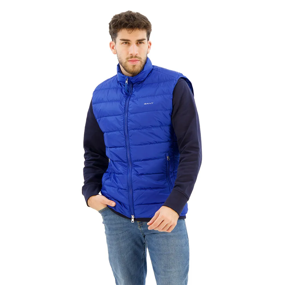 

Жилет Gant Light Down, синий