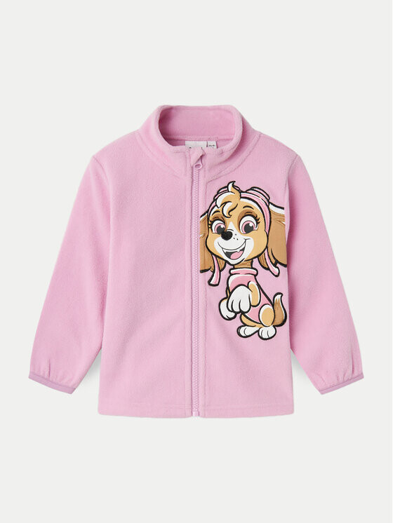 

Флисовая толстовка regular fit Name It, розовый