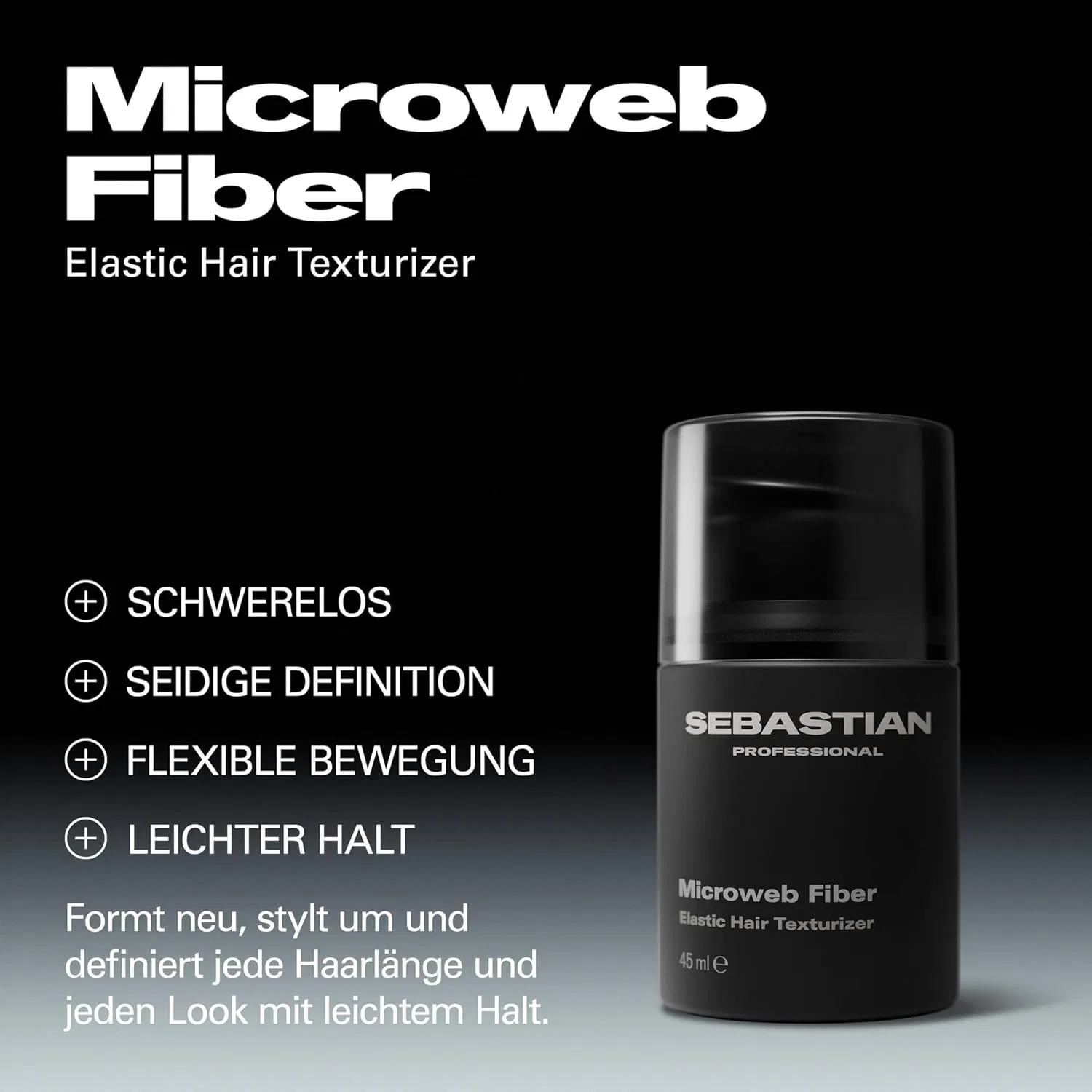 Текстурирующая крем-паста для волос «Microweb Fibre» от Sebastian Professional Sebastian — фото 3